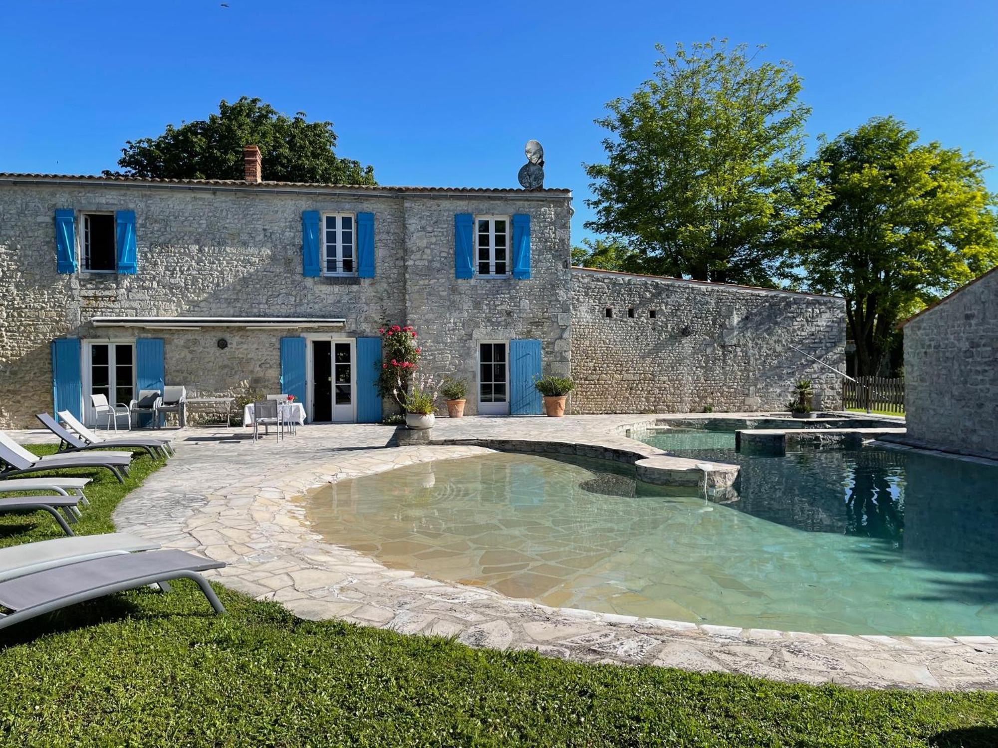 Bed and Breakfast Logis Saint Leonard Dompierre-sur-Mer Экстерьер фото